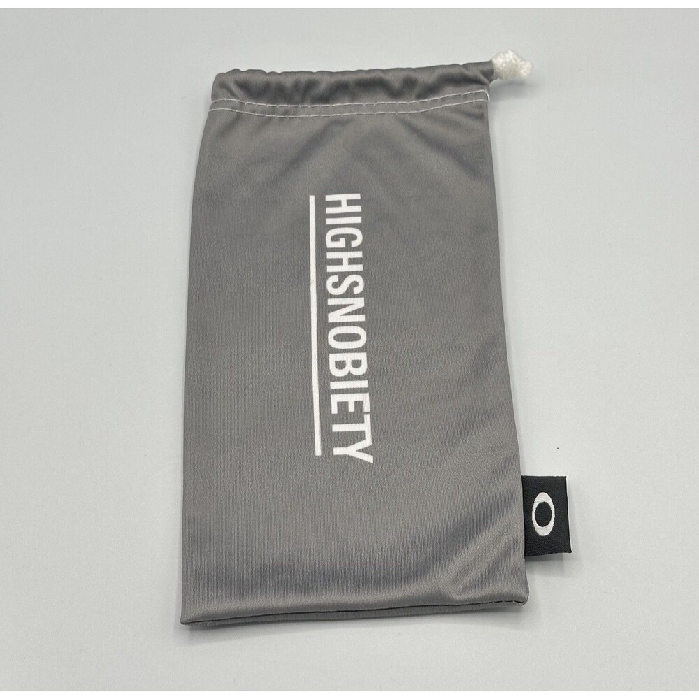 Oakley Highsnobiety Grey Microbag Sunglasses Storage Cloth HDO (Authentic)